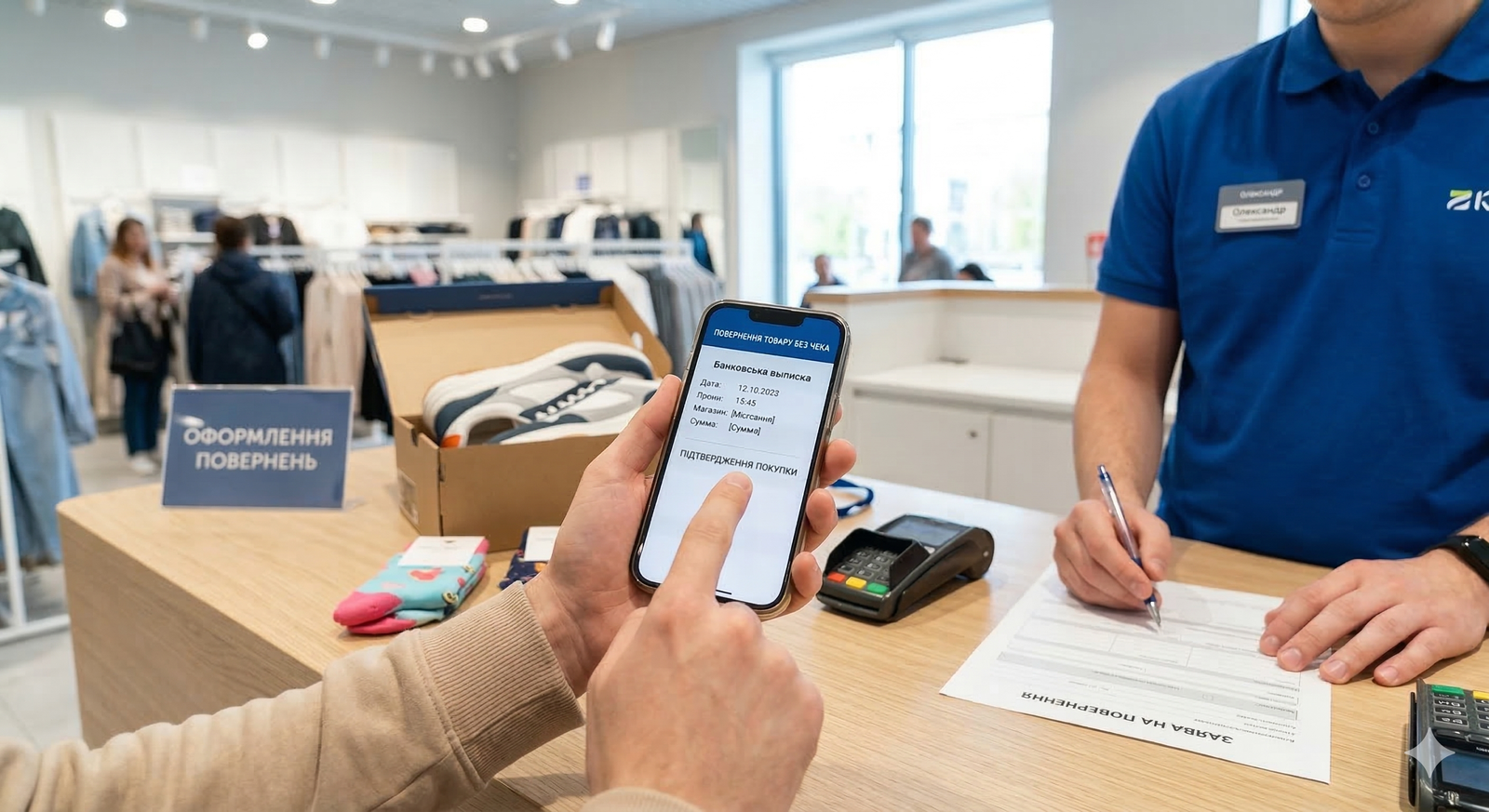 Как вернуть товар без чека