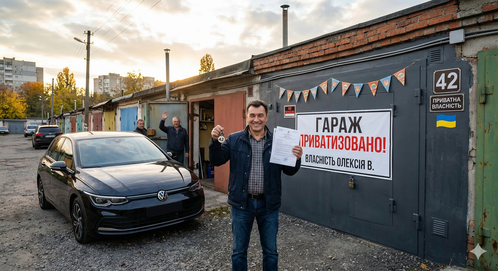 Приватизація гаража / Приватизация гаража