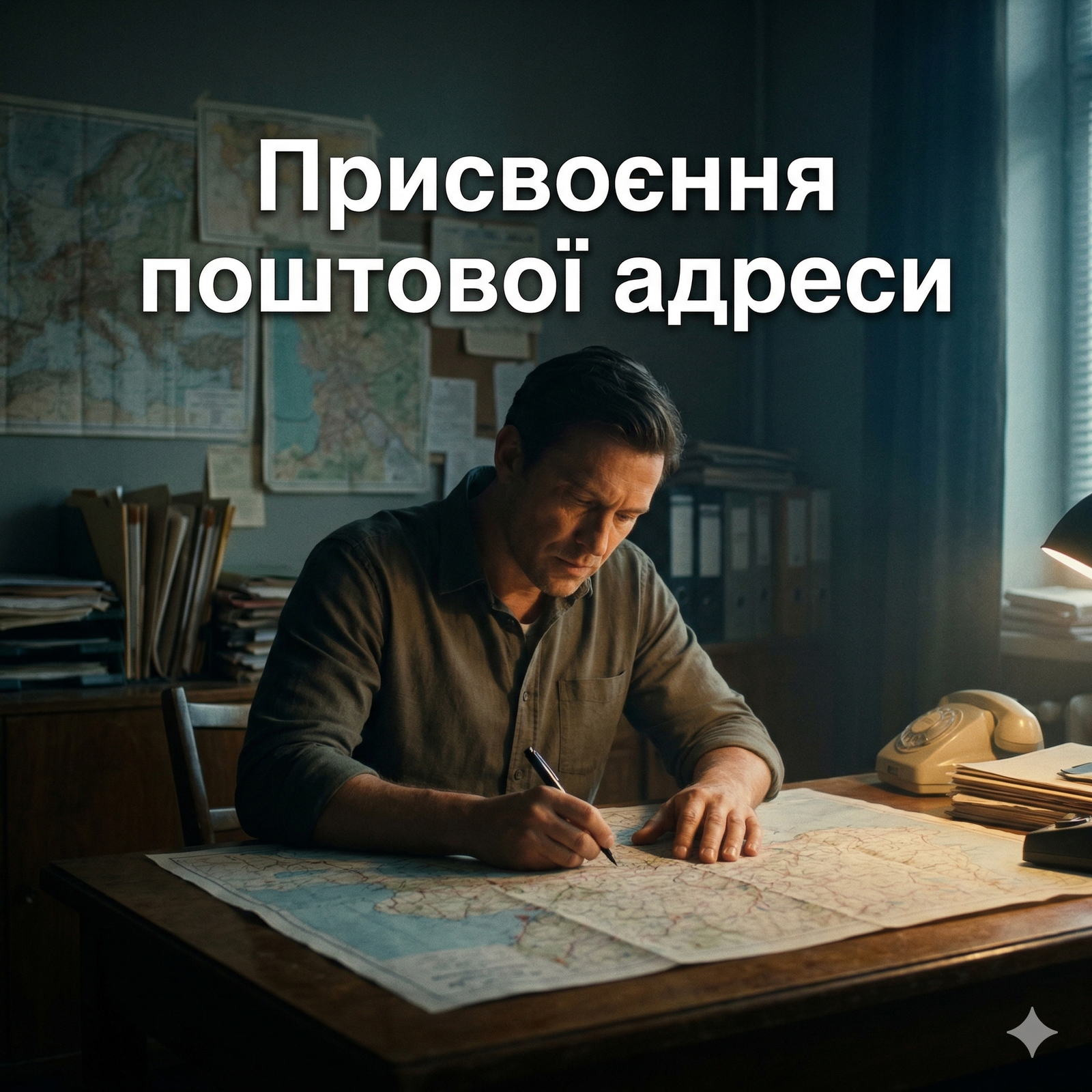 Присвоєння поштової адреси нерухомості